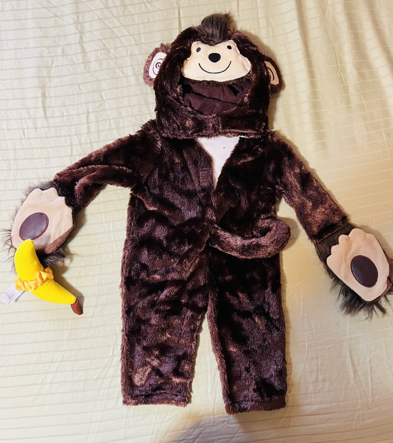 Monkey Halloween Costume infant size 6-9 months thumbnail