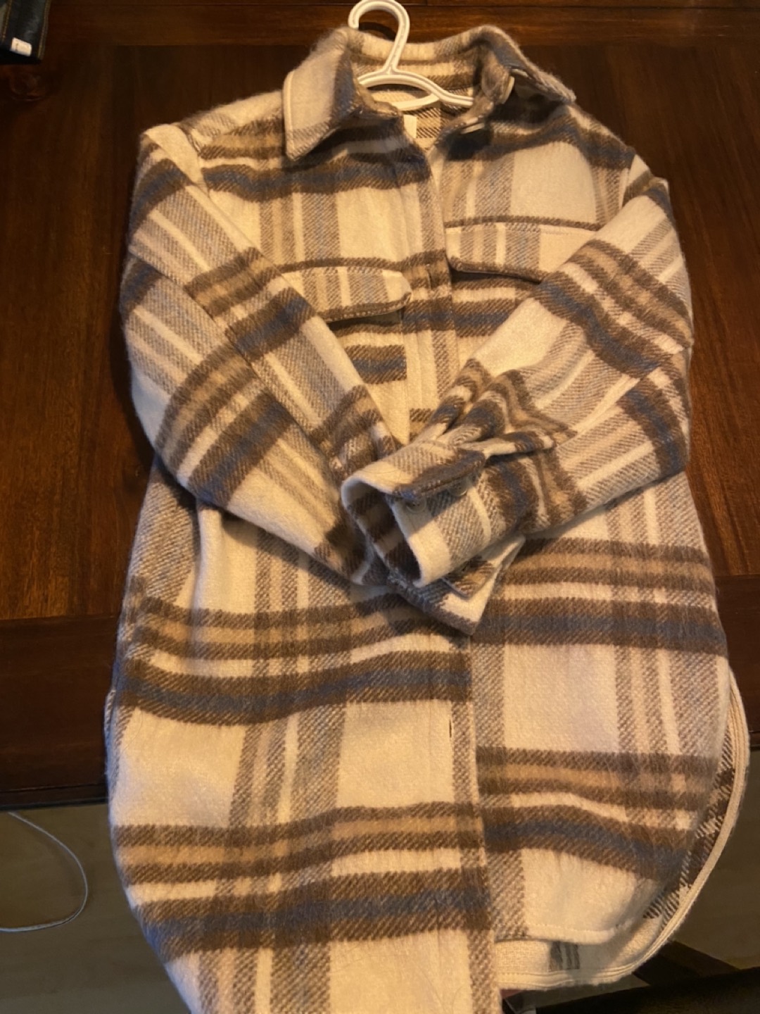 Brand new Xs oversized shacket