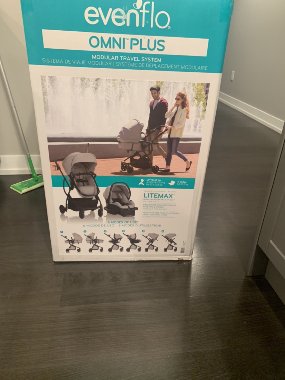Omni plus stroller and car seat - photo 2