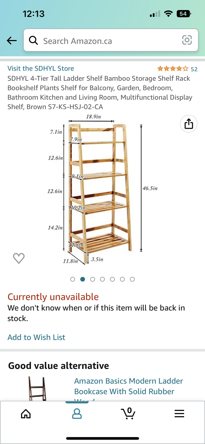 Bamboo Storage Shelf Rack - photo 3