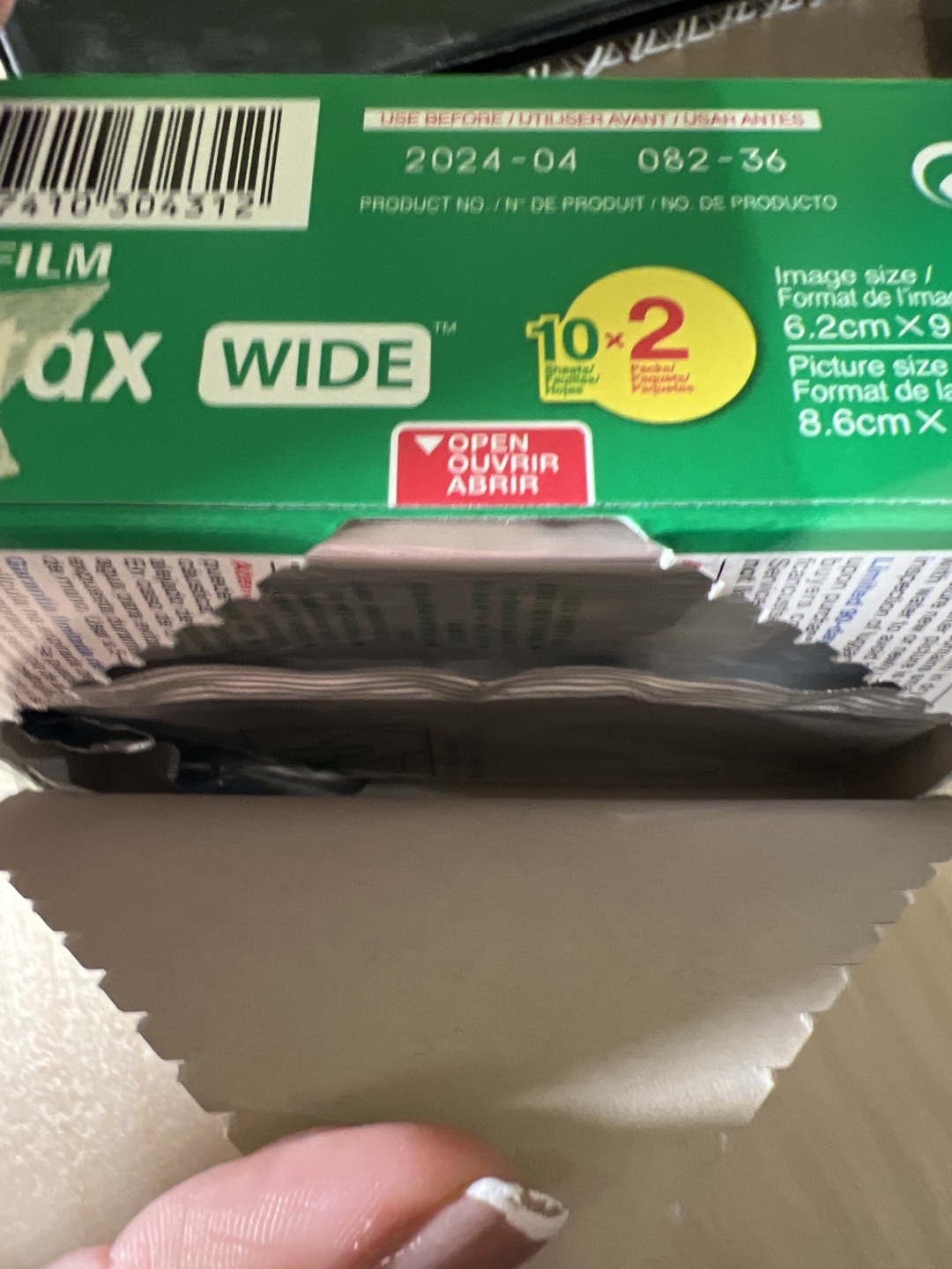 10 *2 Fuji film sheet insta wide instant Christmas offer below) image indicator(2)