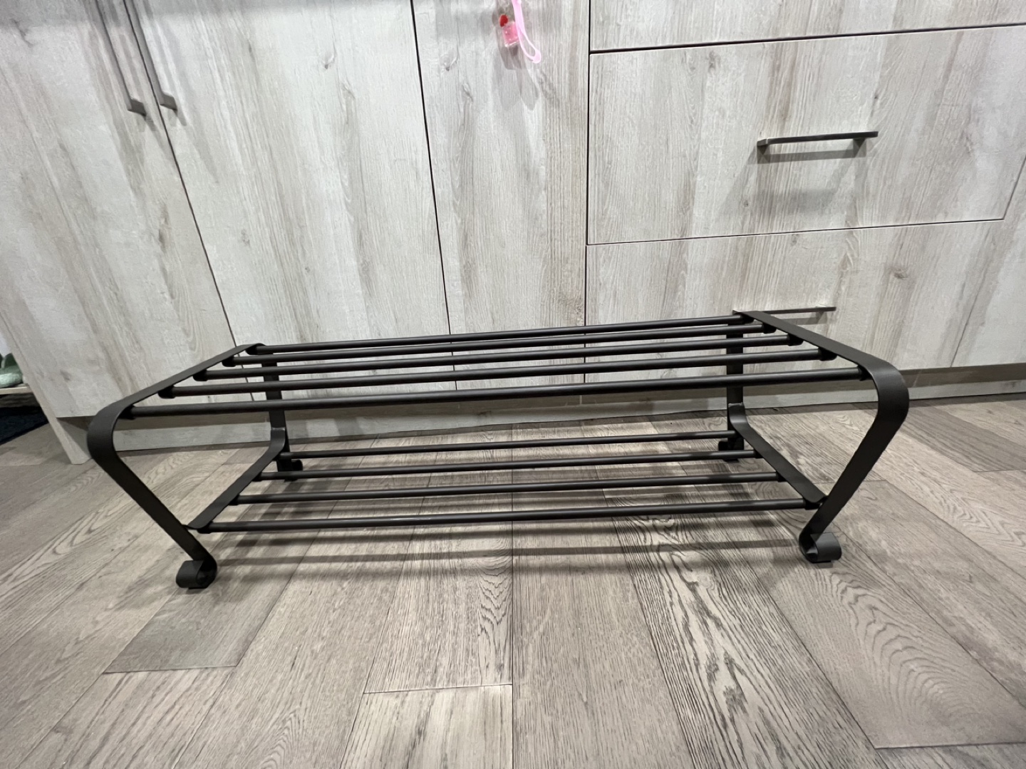 Metal Shoe Bench