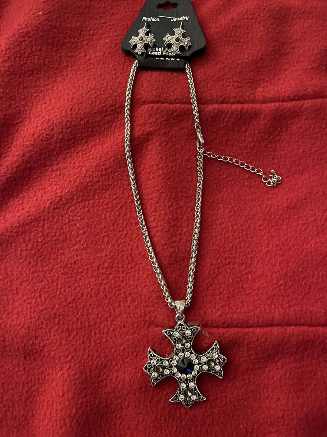 Sterling silver set Necklace - photo 2