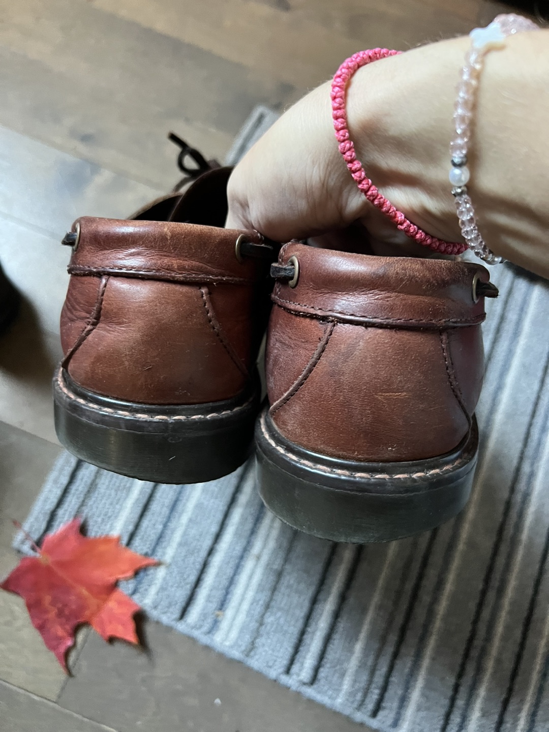 Mens leather shoes 10 - photo 3
