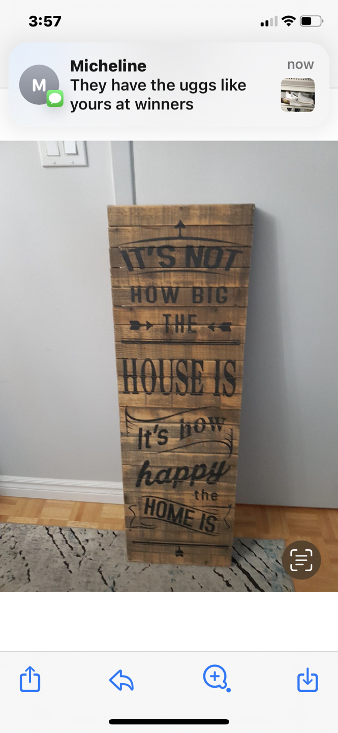 Wooden wall art thumbnail