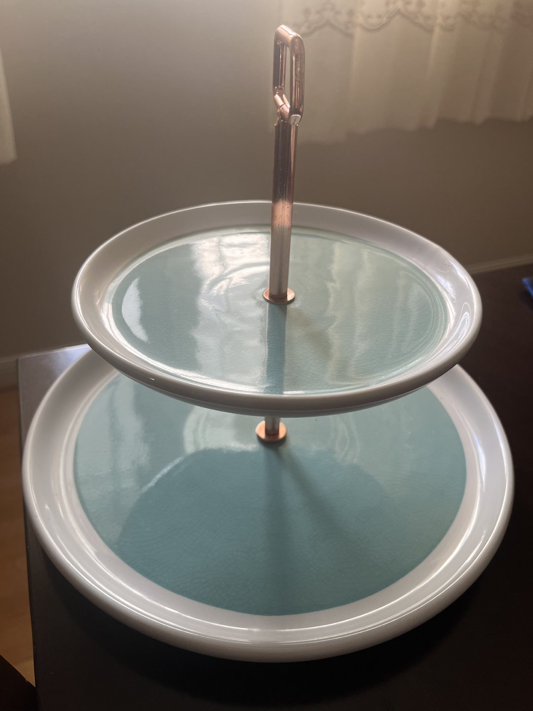 Serving plate and Microsoft keyboard