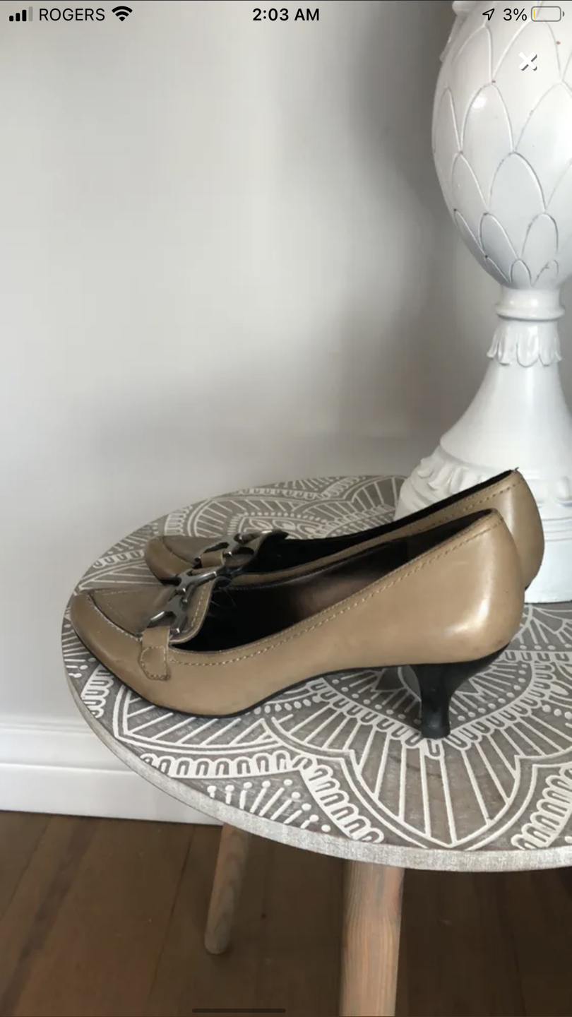Franco Sarto leather pumps Sz.8 image indicator(3)