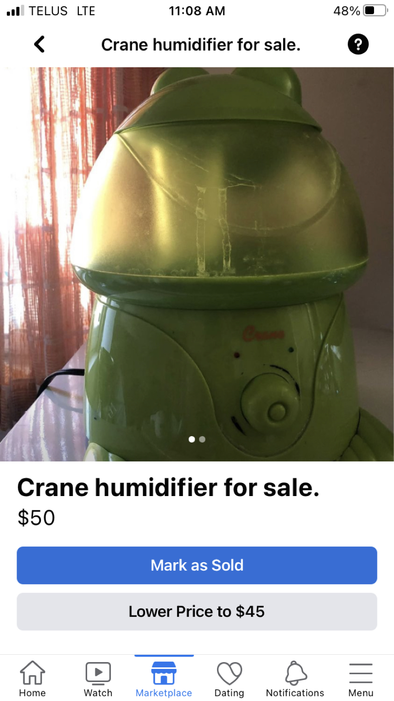 Crane humidifier - photo 2