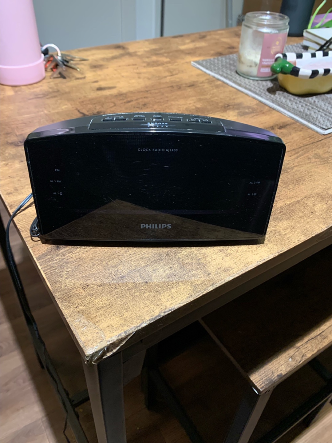 PHILIPS Digital Alarm Clock thumbnail