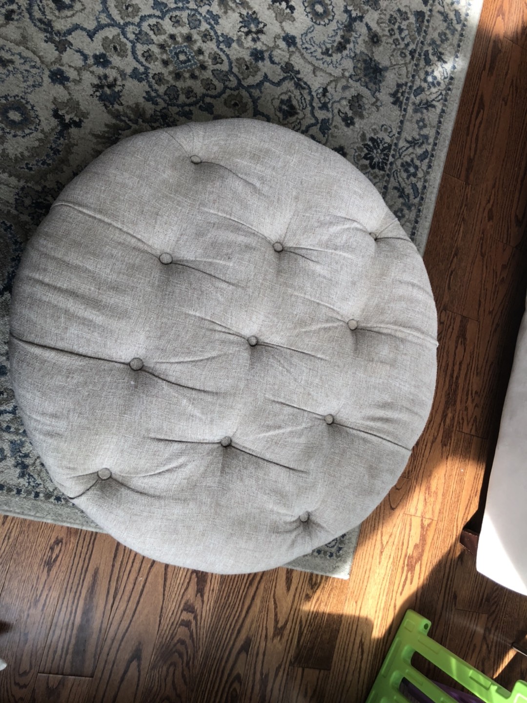 Large size ottoman storage / table - photo 5
