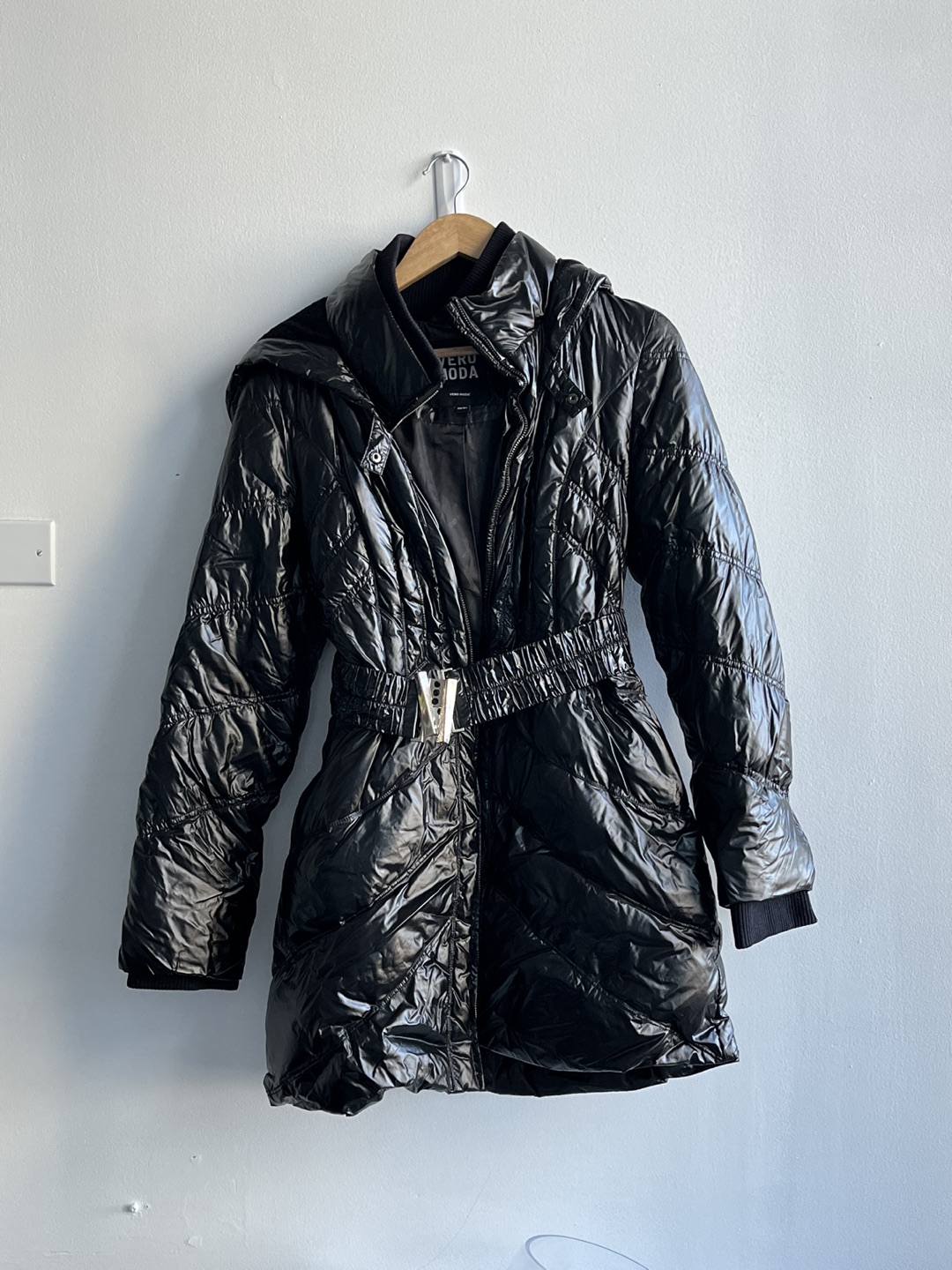 Vero moda winter feather jacket