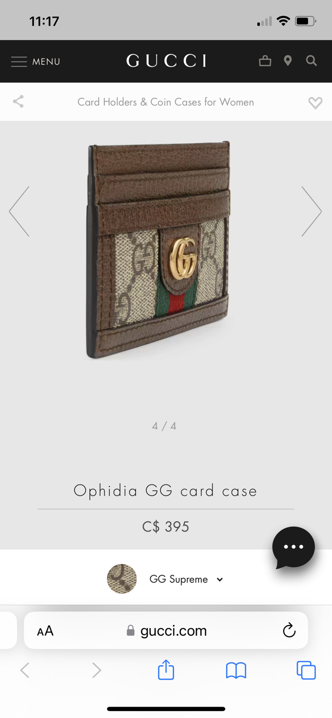 Brand New Gucci Ophidia Card Holder - photo 5