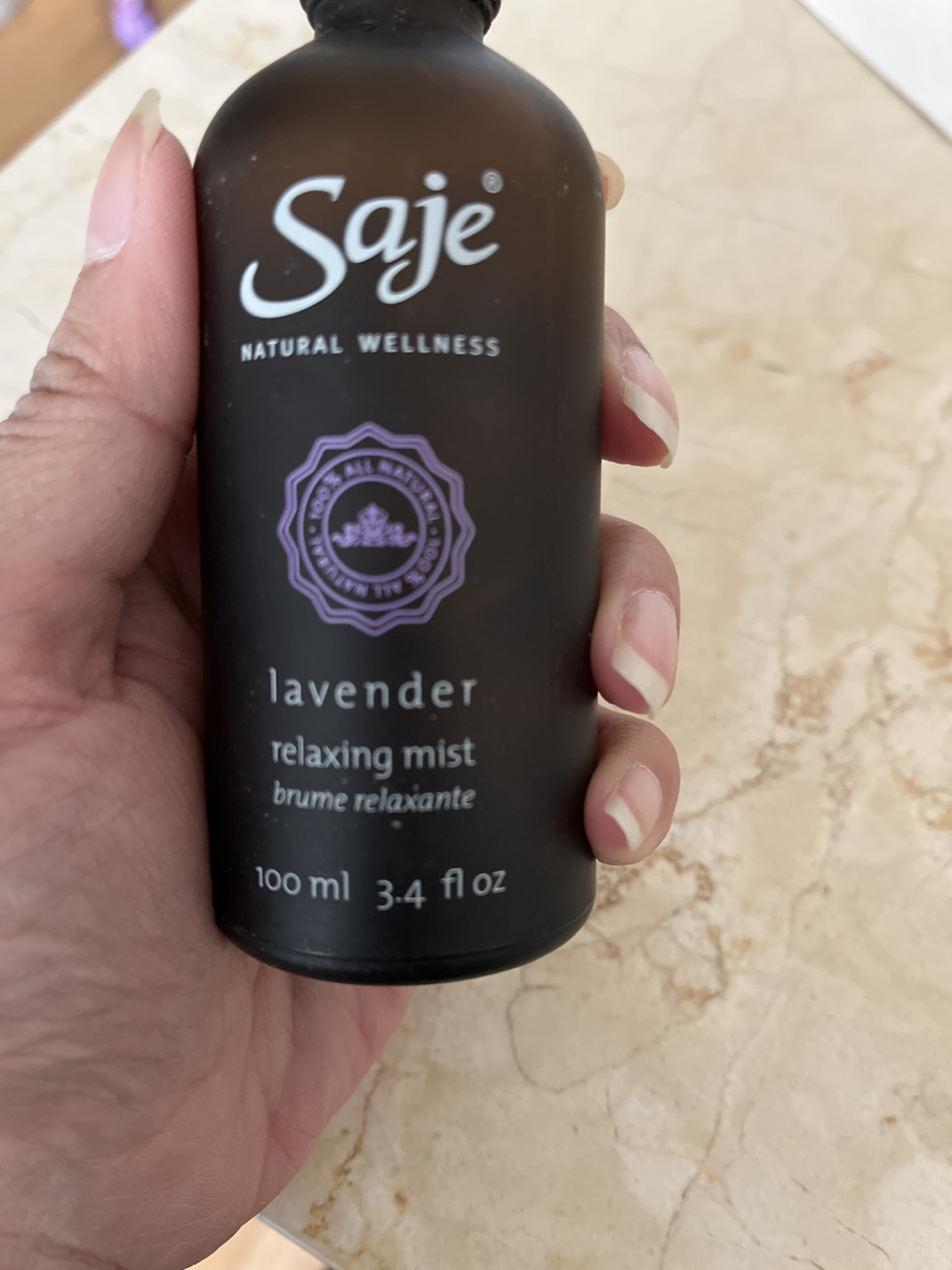 Saje lavender relaxing mist 100ml thumbnail