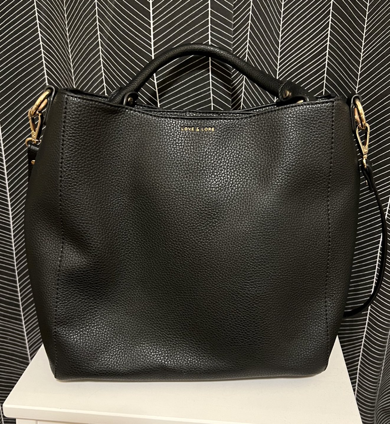 Love & Lore Black Bag