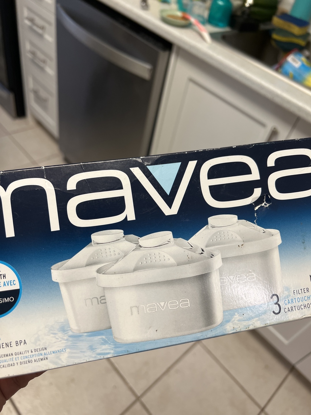 Free box of 3 Mavea Maxtra filters