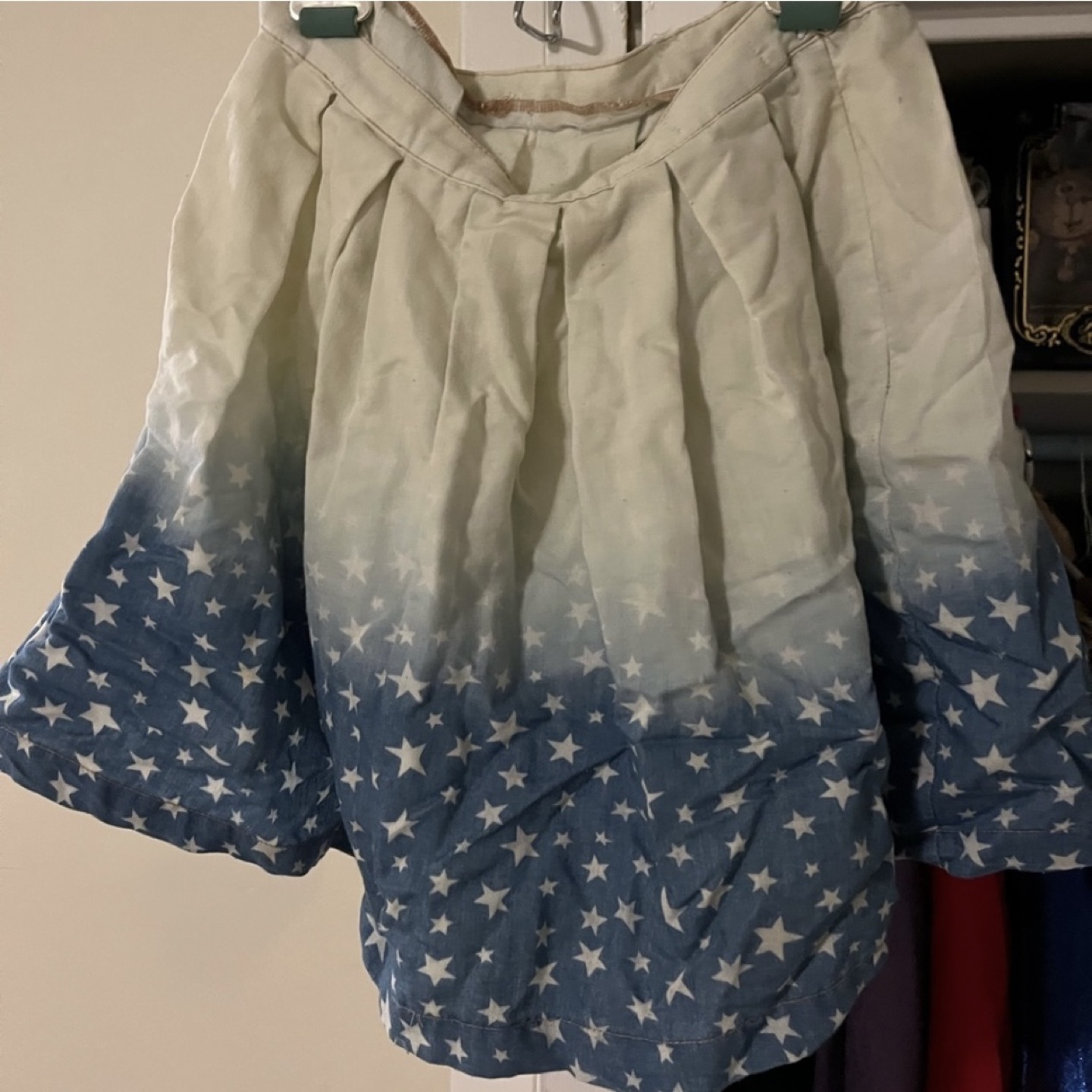 #FREECYCLE Blue Chambray skirt thumbnail