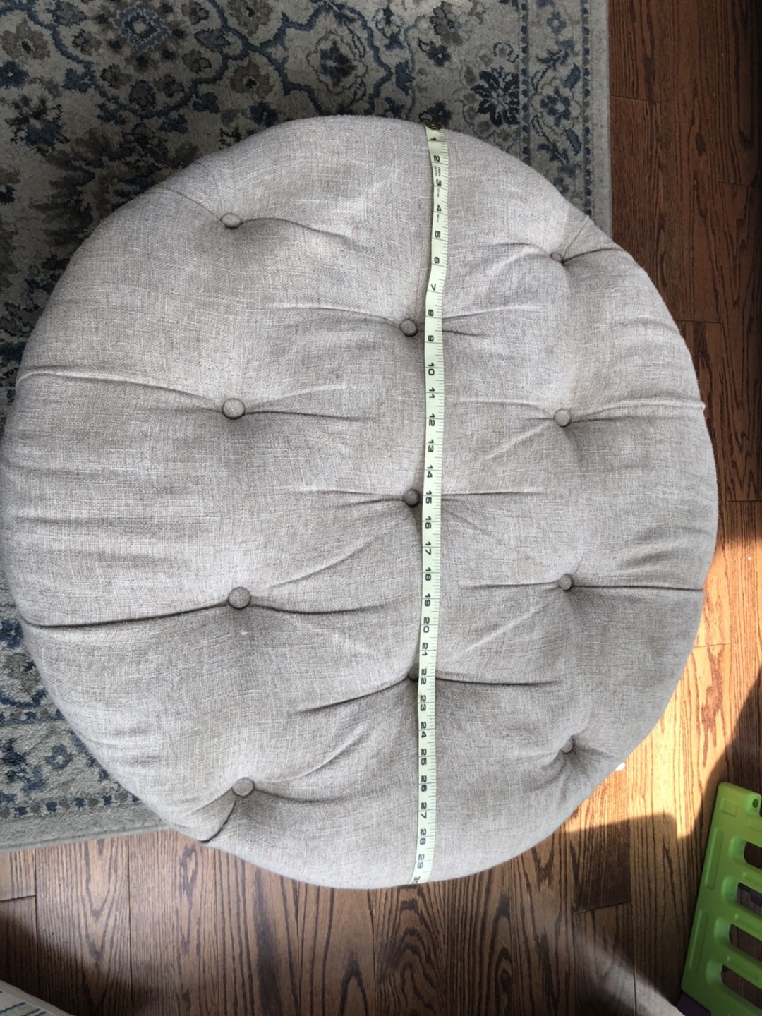 Large size ottoman storage / table - photo 2