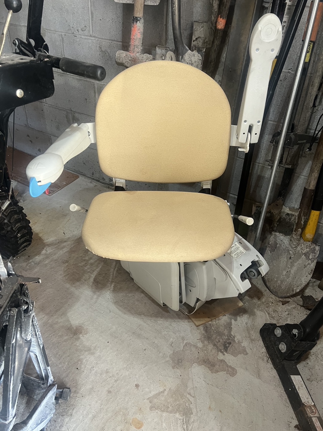 Handicare stair chair lift