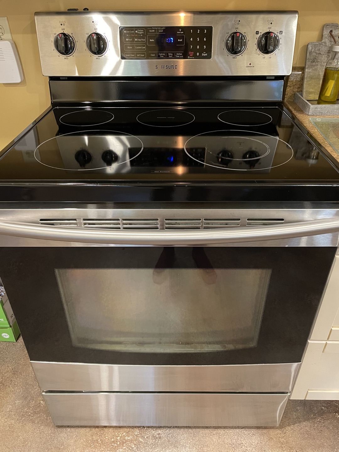 Samsung electric stove