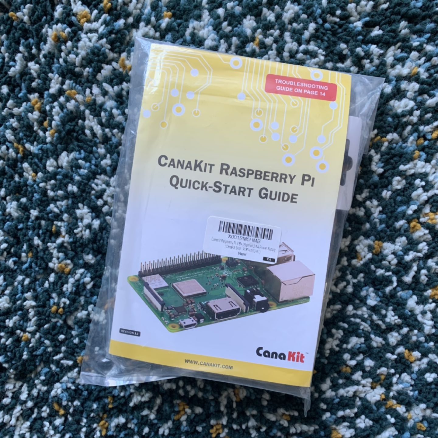Raspberry Pi 3 Model B+ Basic Kit - Brand New