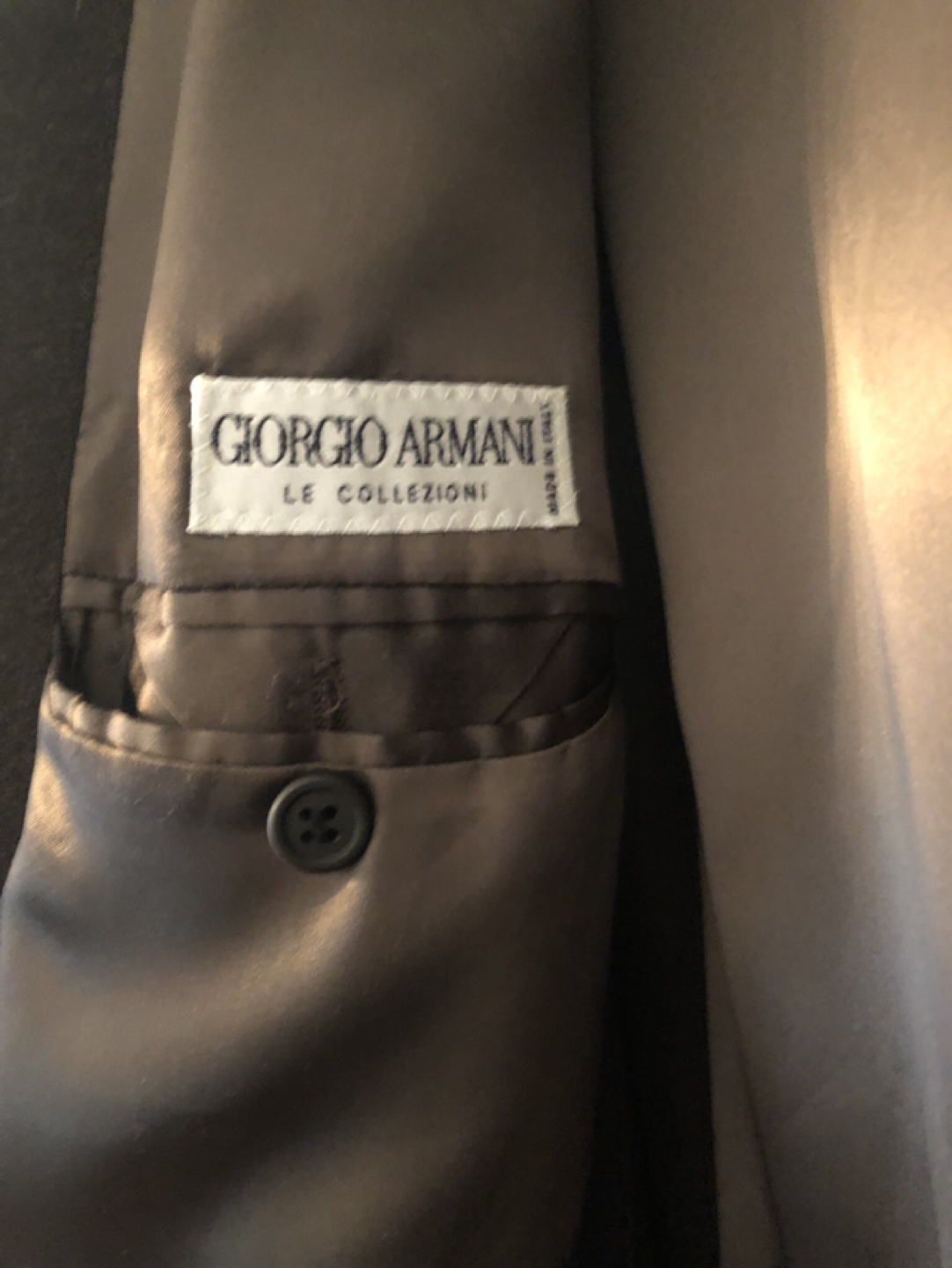 Armani winter coat