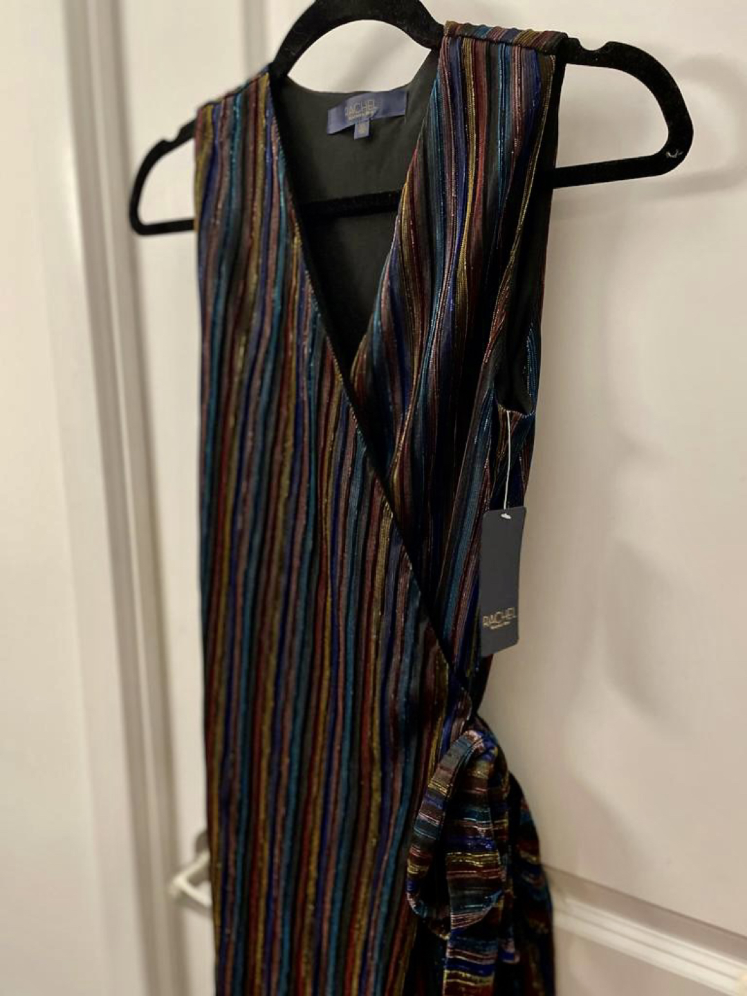 NEW XS- M Rachel Rachel Roy Wrap Cocktail Dress image indicator(2)