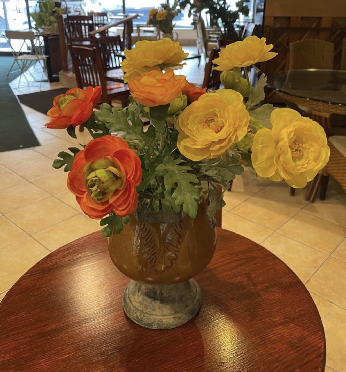 Beautiful orange and yellow flowers