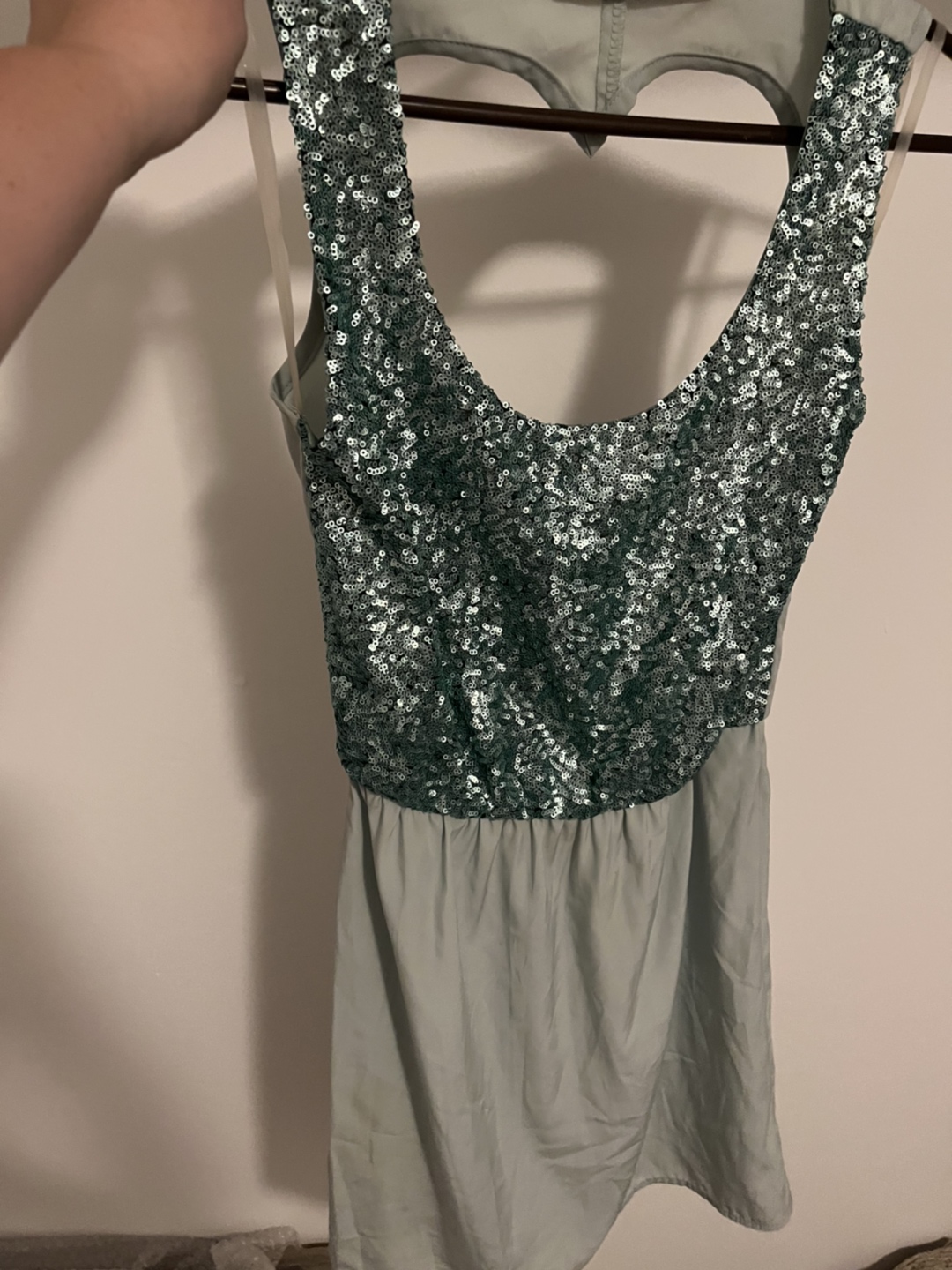 Mint green dress thumbnail