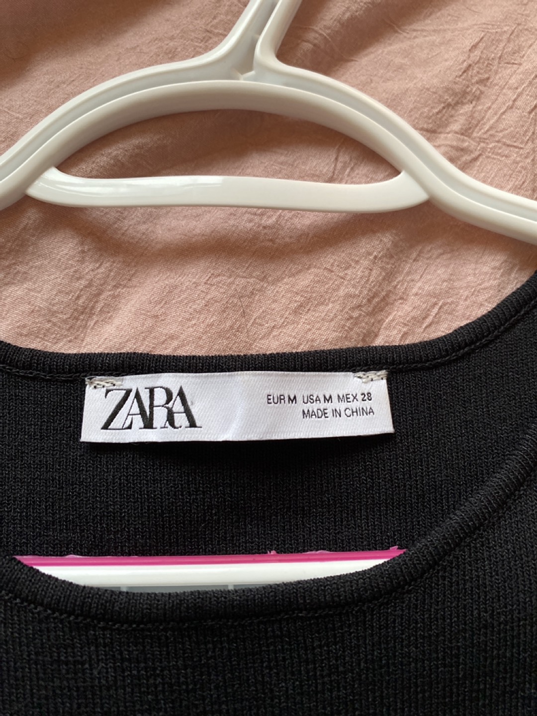 Midi high neck, bedazzled heart cut out dress - ZARA image indicator(2)