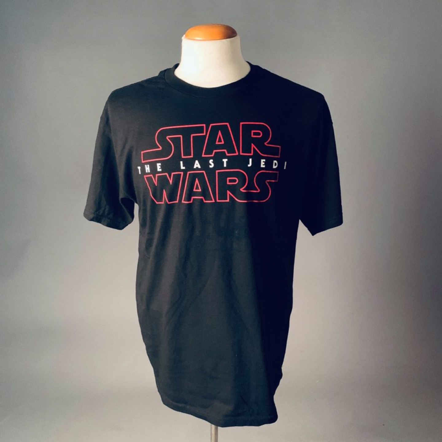 BLACK STAR WARS “THE LAST JEDI" TITLE TEE thumbnail