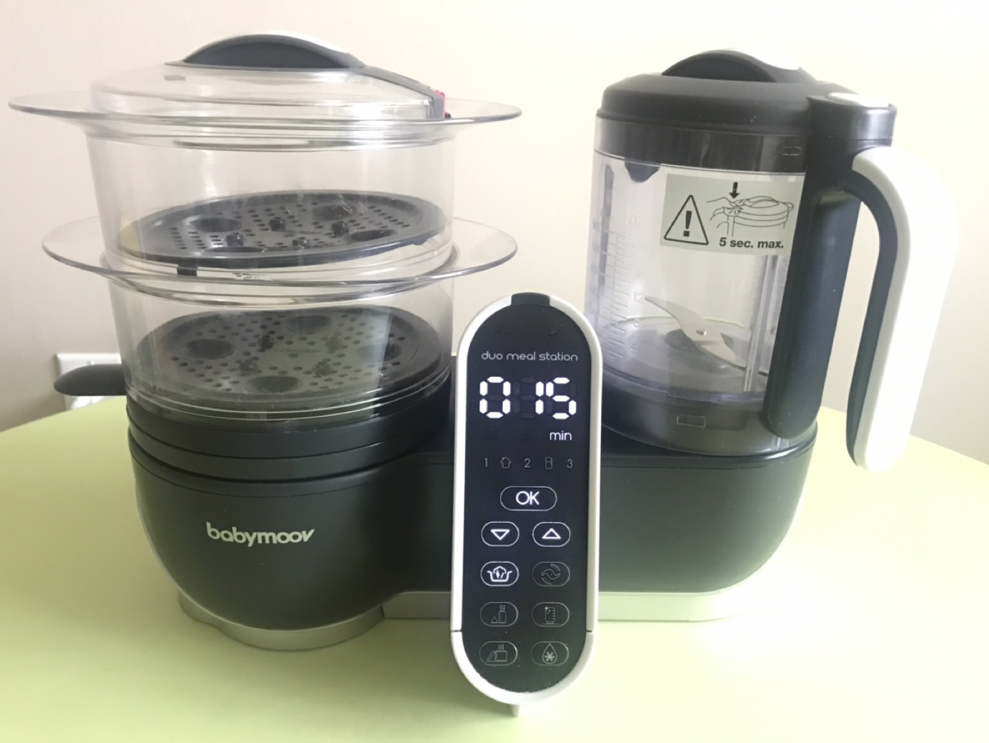 베이비무브 이유식 제조기 Duo Meal Station Food Maker 5-in-1 - photo 3