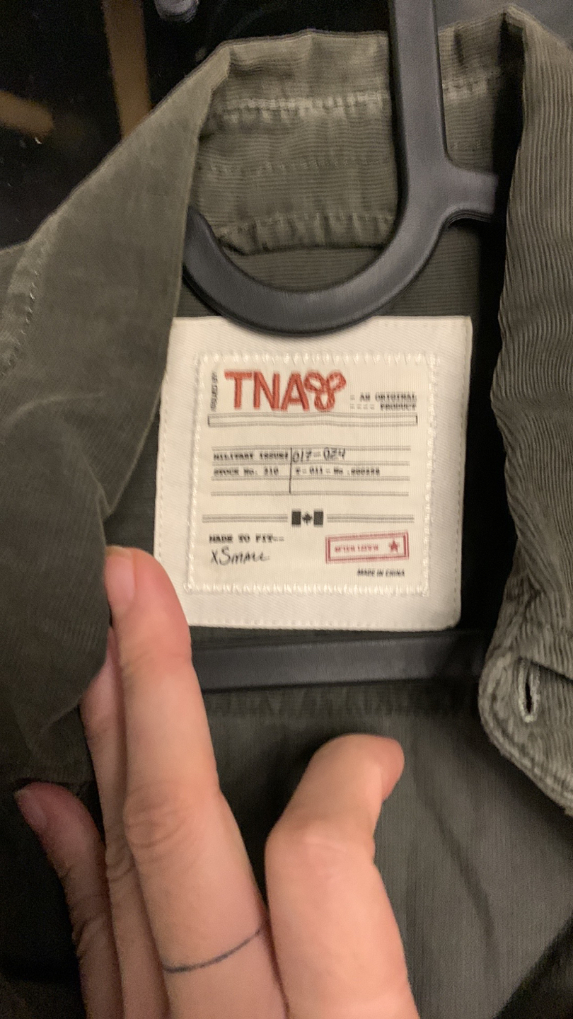 TNA forest green overshirt XS Women’s image indicator(7)