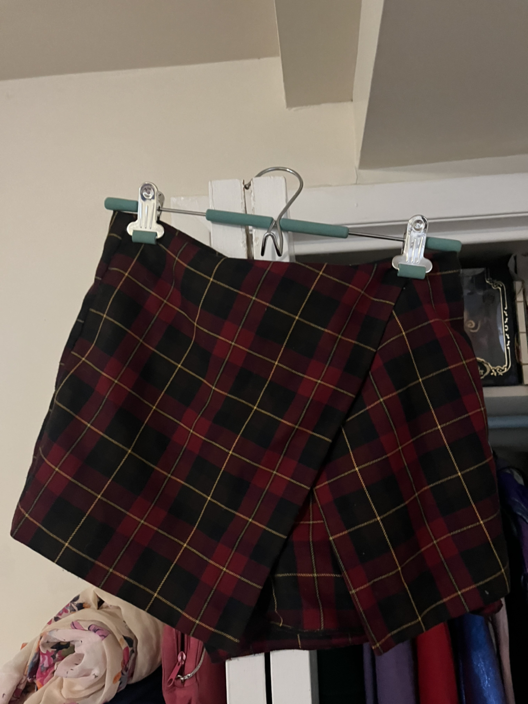 Plaid skort from Topshop thumbnail