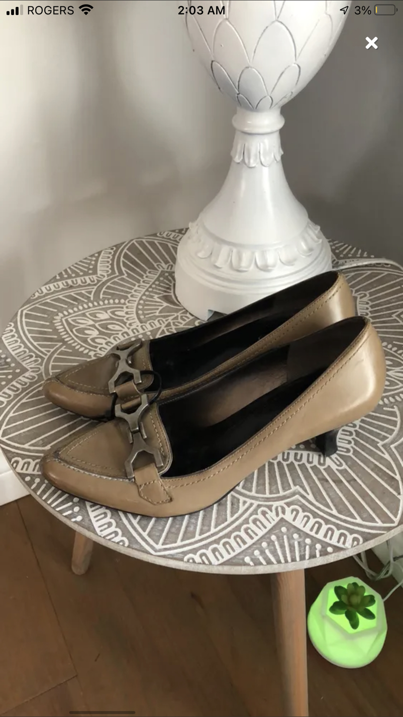 Franco Sarto leather pumps Sz.8 image indicator(2)