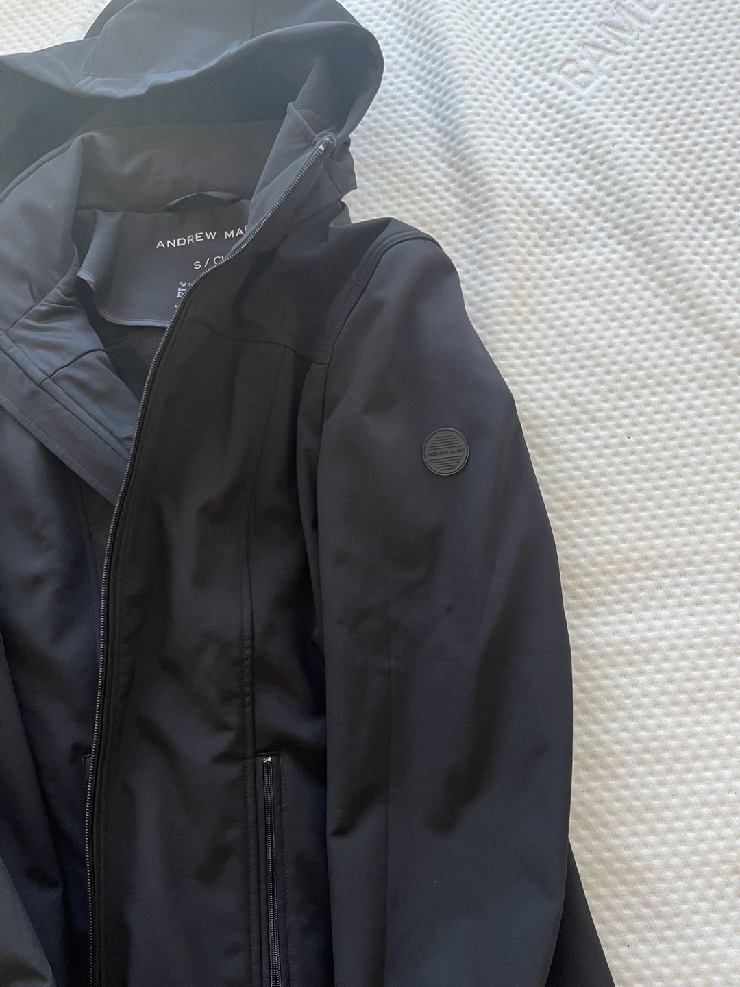 Andrew Marc - Black rainy coat image indicator(4)