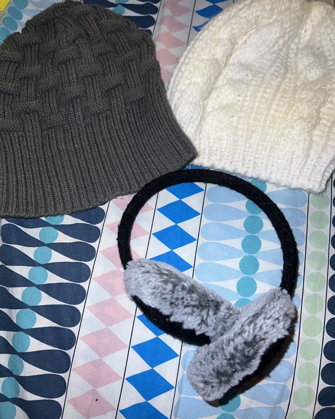 Toque and ear muff