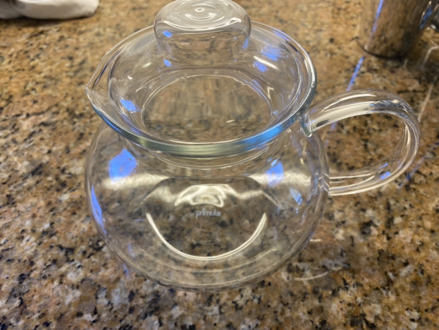 Glass Tea Pot + Pack of Flowering Teas - photo 2