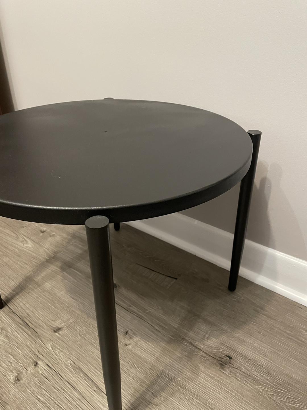 Metal side table - photo 2
