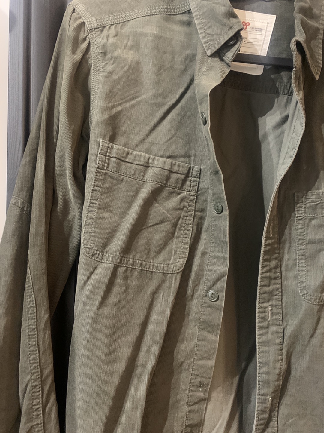 TNA forest green overshirt XS Women’s image indicator(4)