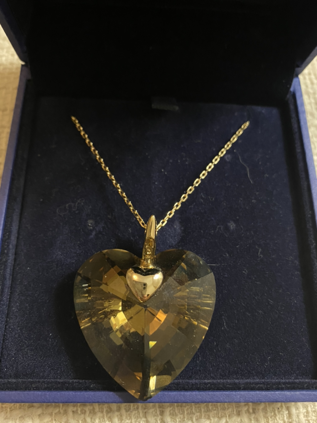 Swarovski Heart Pendant Necklace
