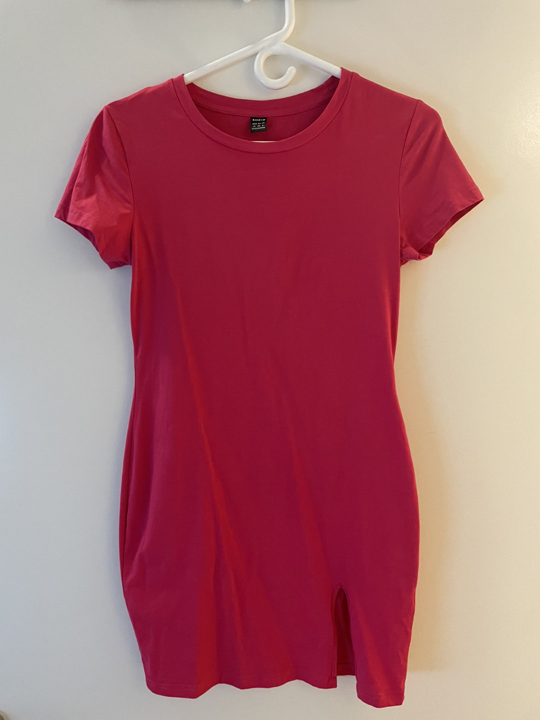 Hot pink dress thumbnail