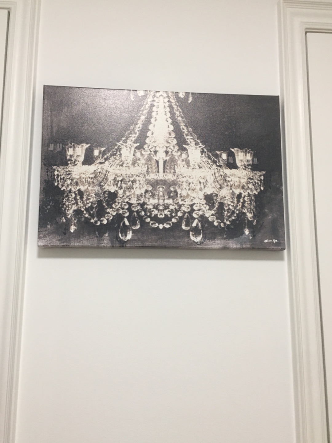 Oliver Gal chandelier painting thumbnail