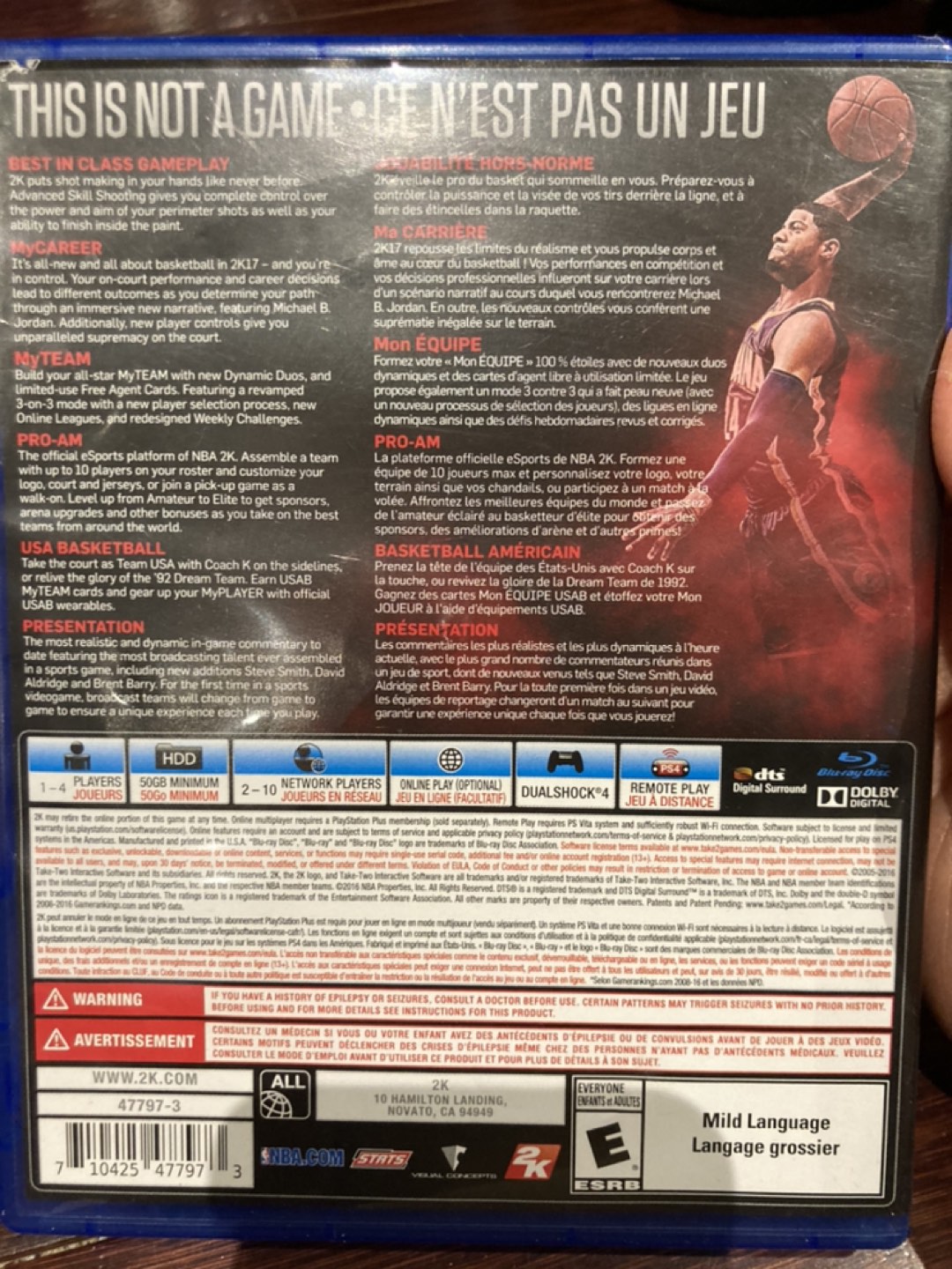 PS4 NBA 2K17 image indicator(2)