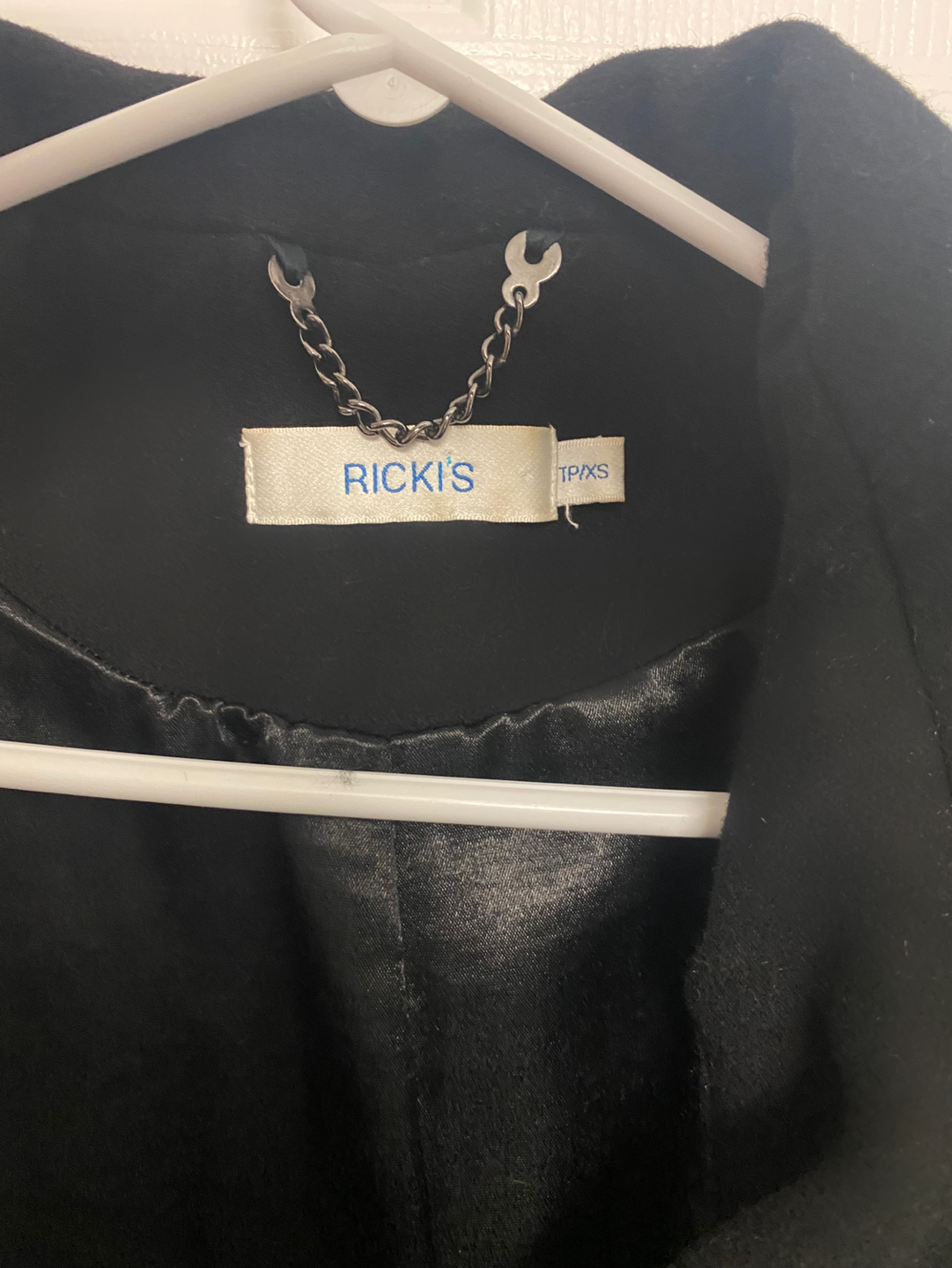 XS Black Cashmere Coat image indicator(3)