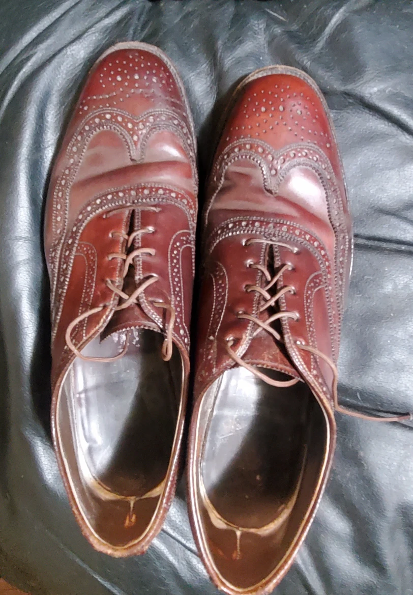 Men's VTG Johnston Murphy Crown Aristocraft  size 13 image indicator(2)