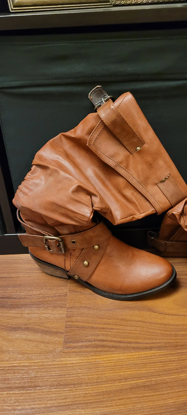 Brown Codia Boots 1.5" Heel - photo 4