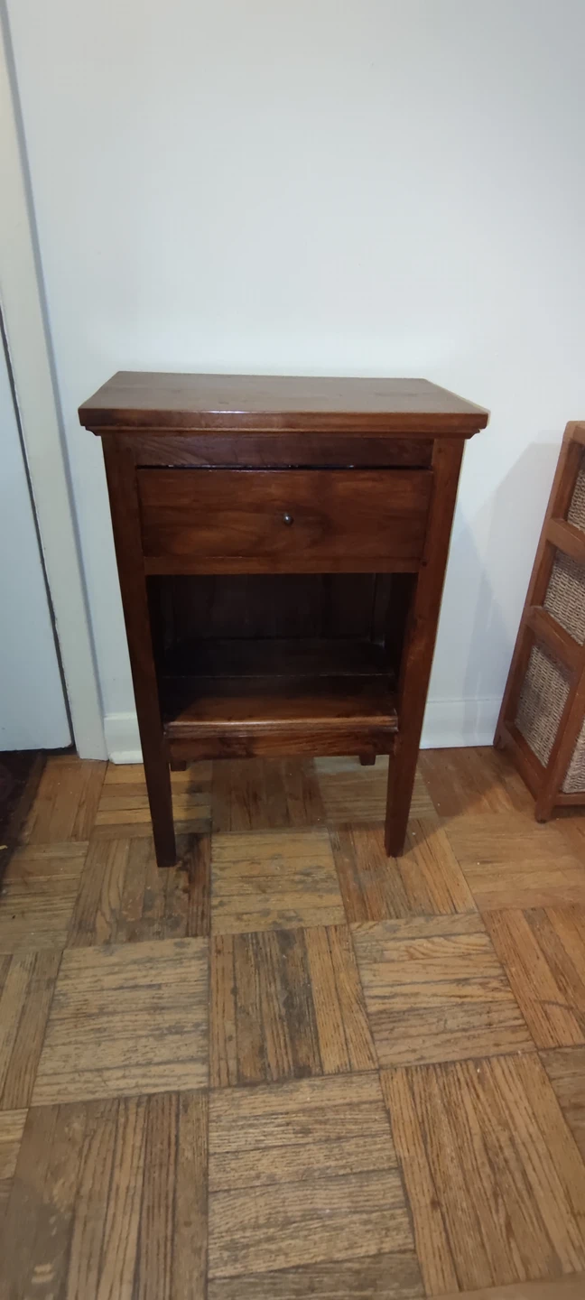 MUST GO ASAP!!! Solid wood bedside/side table. thumbnail