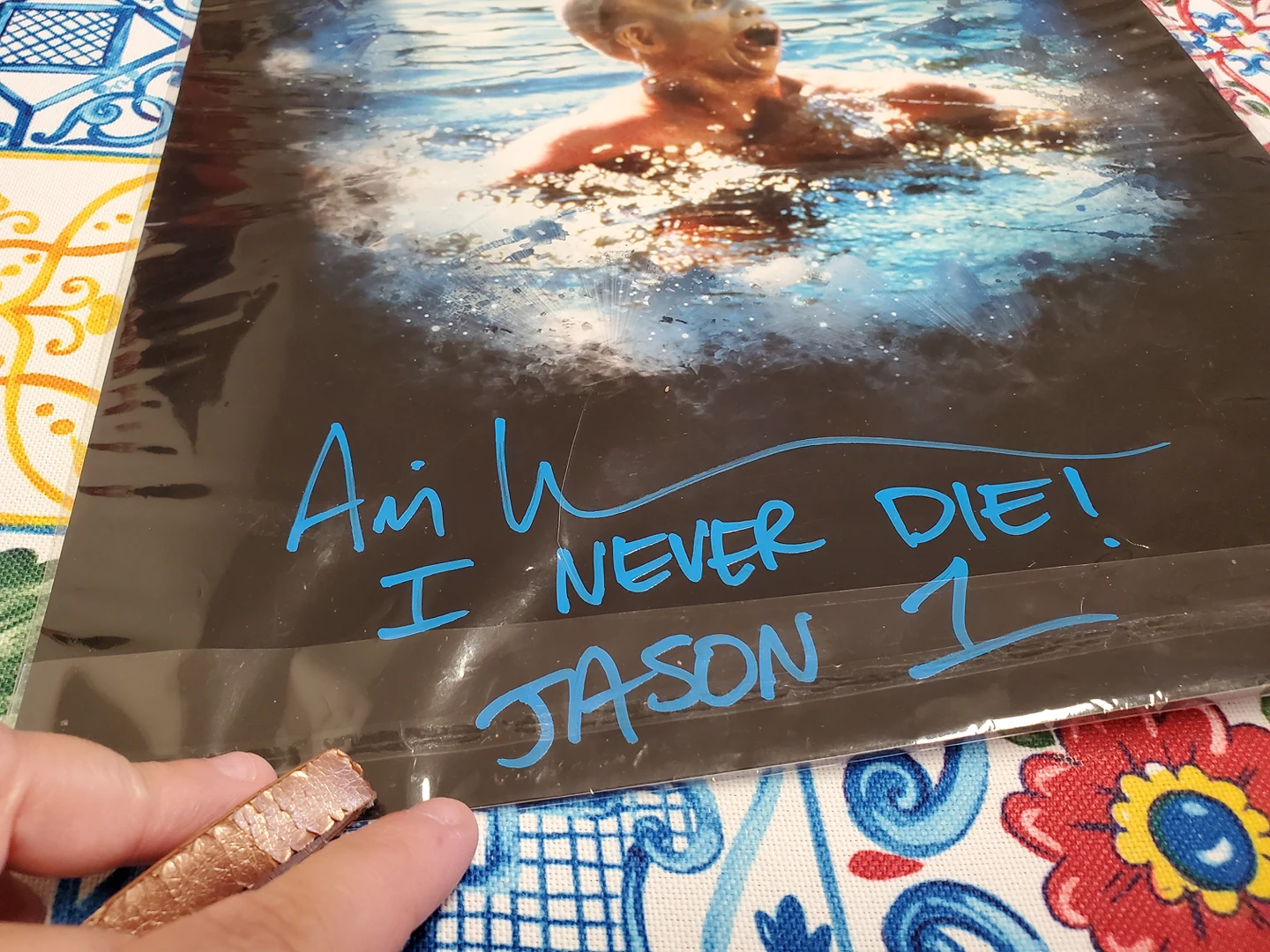 Ari Lehman print with signature - photo 4