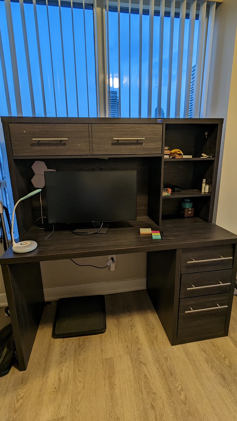 Computer Desk with Hutch - photo 5