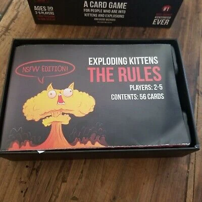 exploding kittens NSFW boardgame - photo 2